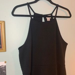 Mossimo Skater Dress // Little Black Dress // XL